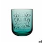 Verre Graphica Vert verre 395 ml (6 Unités)