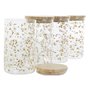 Boîte DKD Home Decor Bambou Verre Borosilicaté Shabby Chic 1 L 10 x 10