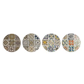 Dessous de plat Home ESPRIT Liège Dolomite 20 x 20 x 0,7 cm Carrelage 