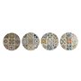 Dessous de plat Home ESPRIT Liège Dolomite 20 x 20 x 0,7 cm Carrelage 