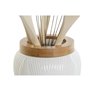Pot pour ustensiles de cuisine DKD Home Decor Blanc Bambou Porcelaine 
