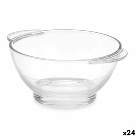 Bol Transparent 580 ml Avec des poignées Soupe (24 Unités)