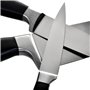 Ensemble de Couteaux Zwilling 35048-000-0 Noir Acier (3 Unités) Plasti