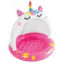 Pataugeoire gonflable pour enfants Intex Rose Licorne 102 x 102 cm