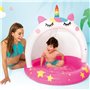 Pataugeoire gonflable pour enfants Intex Rose Licorne 102 x 102 cm