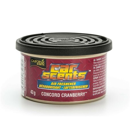 Désodorisant Pour Voiture California Scents CCS-1246CTMC Concord Cranb