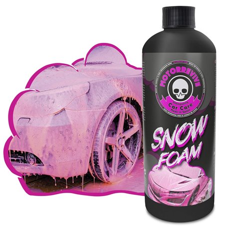 Shampoing pour voiture Motorrevive Snow Foam Concentré 500 ml Rose