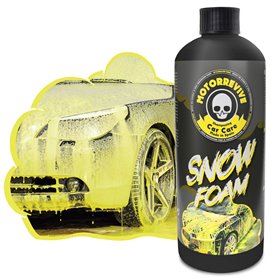 Shampoing pour voiture Motorrevive Snow Foam Jaune Concentré 500 ml