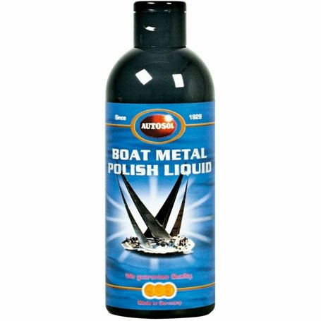 Produit de polissage liquide Autosol Marine Bateau Métal 250 ml