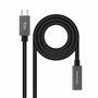 Câble Rallonge à USB-C NANOCABLE 10.01.4401-L150 Noir 1,5 m