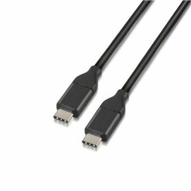 Câble USB-C 3.1 Aisens Noir 1 m