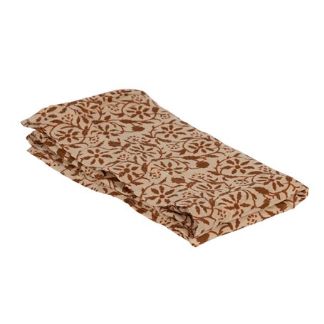 Serviette Paréo Marron Beige Coton 90 x 180 cm