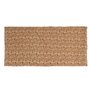 Serviette Paréo Marron Beige Coton 90 x 180 cm