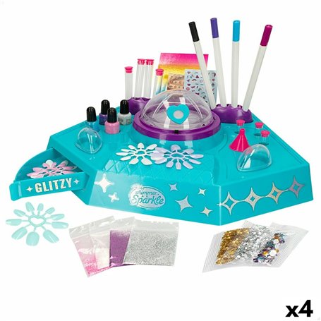 Set de Manucure Cra-Z-Art Shimmer 'n Sparkle 36 x 11 x 27 cm 4 Unités 