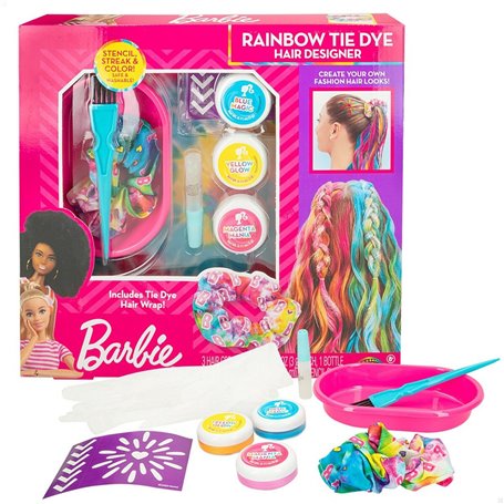 Assortiment pour cheveux Barbie Rainbow Tie 15,5 x 10,5 x 2,5 cm Cheve