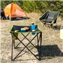 Table de Camping Pliable en Tissu avec Housse Cafolby InnovaGoods
