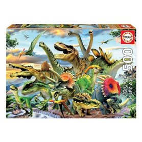 Puzzle Educa Dinosaures 500 Pièces