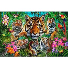 Puzzle Educa Tiger jungle 500 Pièces