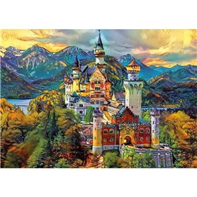 Puzzle Educa Neuschwanstein Castle 1000 Pièces