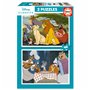Set de 2 Puzzles Disney Lion King and Lady and the Tramp 48 Pièces