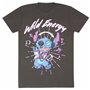 T shirt à manches courtes Stitch Wild Energy Graphite Unisexe