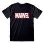T-shirt à manches courtes unisex Marvel Noir