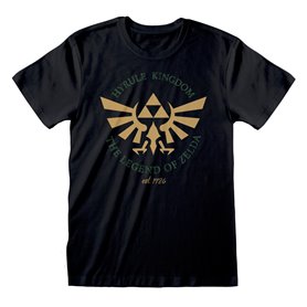 T-shirt à manches courtes unisex The Legend of Zelda Hyrule Kingdom Cr