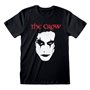 T-shirt à manches courtes unisex The Crow Face Noir