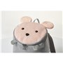 Cartable Crochetts Gris 21 x 28 x 12 cm Souris