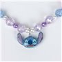 Kit de bijoux fantaisie Stitch Bleu Violet 3 Pièces