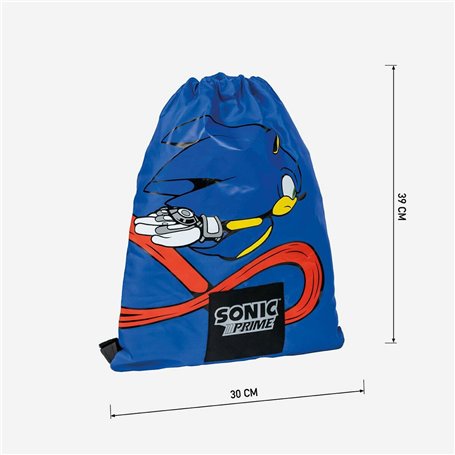 Cartable Sonic Bleu