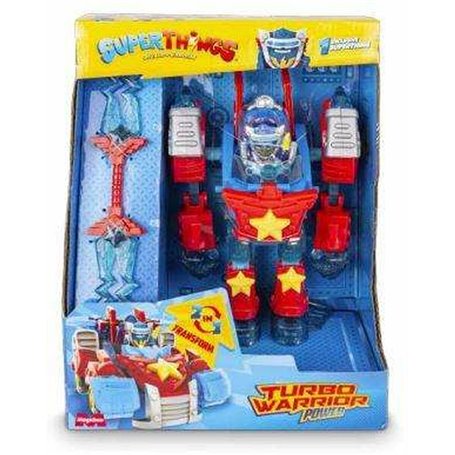 Super Robot Transformable SuperThings Turbo Warrior Power 18 x 21 x 8,
