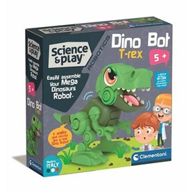 Set de construction Clementoni Dino Bot T-Rex 20 x 20 x 6 cm