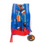 Trousse Fourre-Tout Double Cars Race ready Bleu 21 x 8 x 6 cm