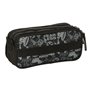 Trousse Fourre-Tout Triple Paul Frank Join the fun Noir 21,5 x 10 x 8 