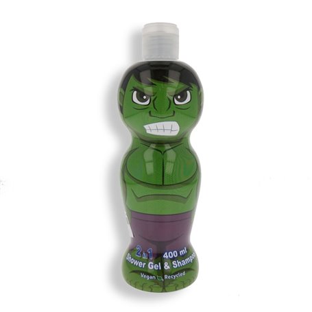 2-in-1 Gel et shampooing Air-Val Hulk 400 ml