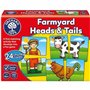 Jouet Educatif Orchard Farmyard Heads & Tails (FR)