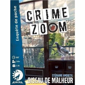 Jeu de société Asmodee Crime Zoom : Oiseau de Malheur (FR)