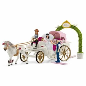 Personnage articulé Schleich La calèche des mariés