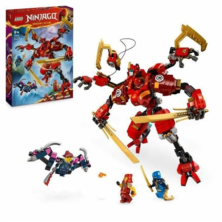 Set de construction Lego NINJAGO 71812 Kai's Ninja Climbing Robot Mult