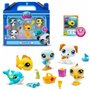 Ensemble de Figurines Bandai Littlest Pet Shop Plastique