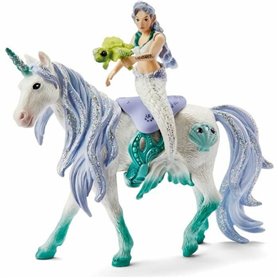 Figurine Schleich 42509 Mermaid on sea unicorn Plastique