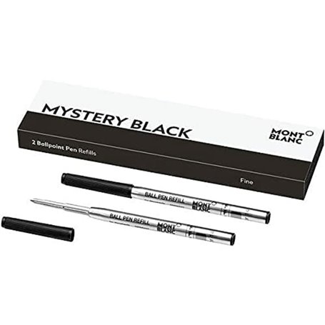 Recharge pour stylo Montblanc 128210 Noir (2 Unités)