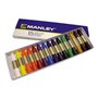 Crayons gras de couleur Manley MNC00055/115 Multicouleur