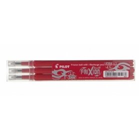 Recharge pour stylo Pilot NRFXR Noir Rouge (3 Unités)