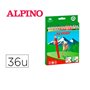 Crayons de couleur Alpino AL010600 Multicouleur 36 Pièces