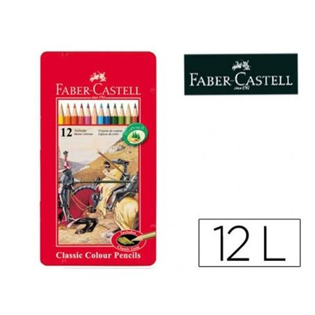 Crayons de couleur Faber-Castell 115801 Rouge