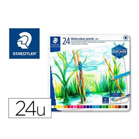 crayons de couleurs pour aquarelle Staedtler 146 10C Vert Multicouleur