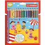 Crayons de couleur Stabilo Trio Multicouleur 18 Pièces