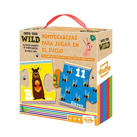 Puzzle Shuffle Into the Wild Enfant 26 Pièces